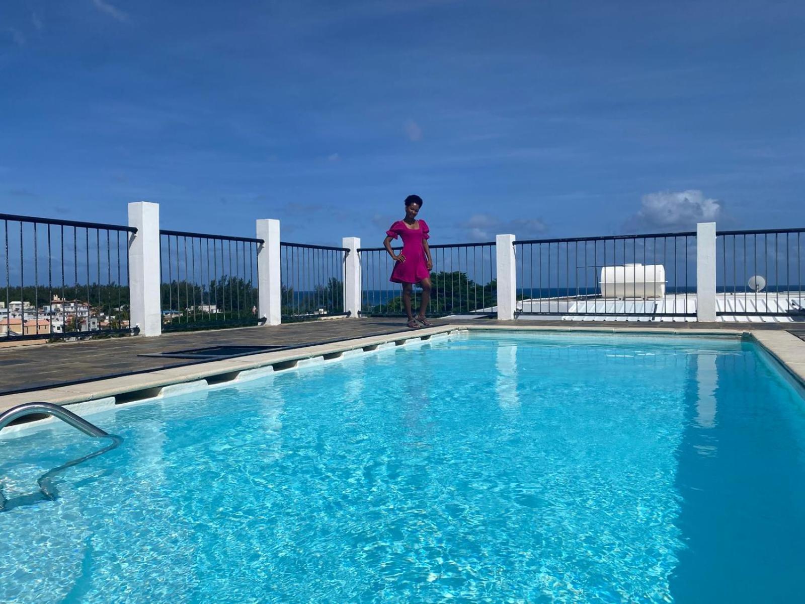 Modernes Apartment & Pool Mit Mega Aussicht Flic-en-Flacq Extérieur photo